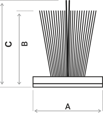 Pile Weather Strip Diagram